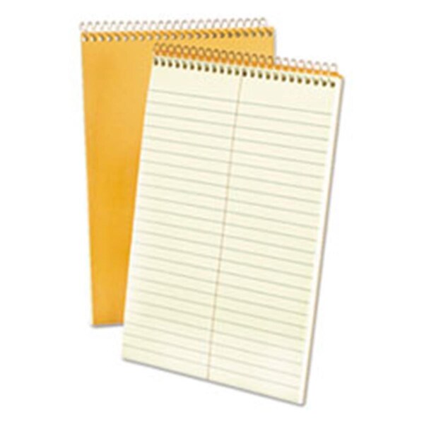 Tops Products Spiral Steno 6 x 9 Book, Green Tint, 60 Sheets 15 lbs